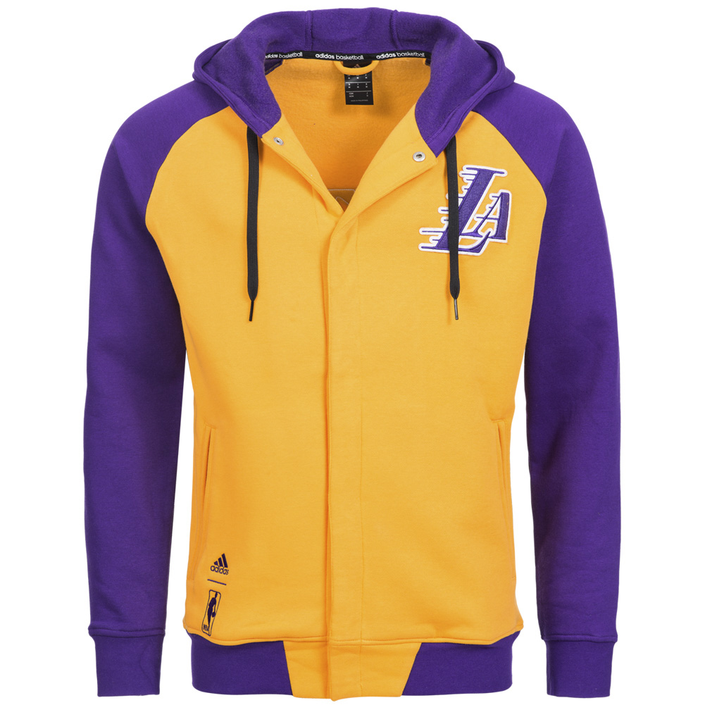 sudadera de los lakers adidas