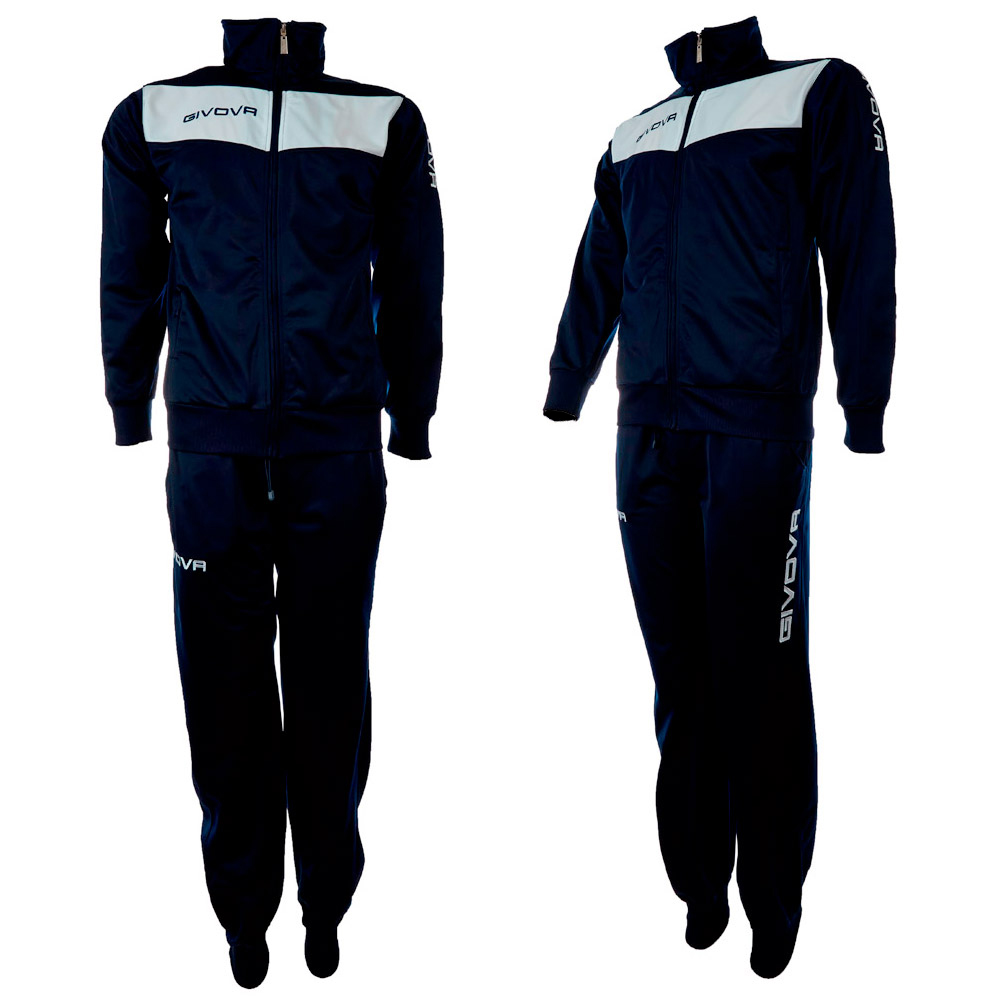 Givova Tuta Visa Tracksuit XXXS XXS XS S M L XL XXL XXXL Soccer Suit