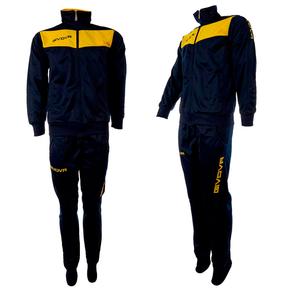 Givova Tuta Visa Tracksuit XXXS XXS XS S M L XL XXL XXXL Soccer Suit