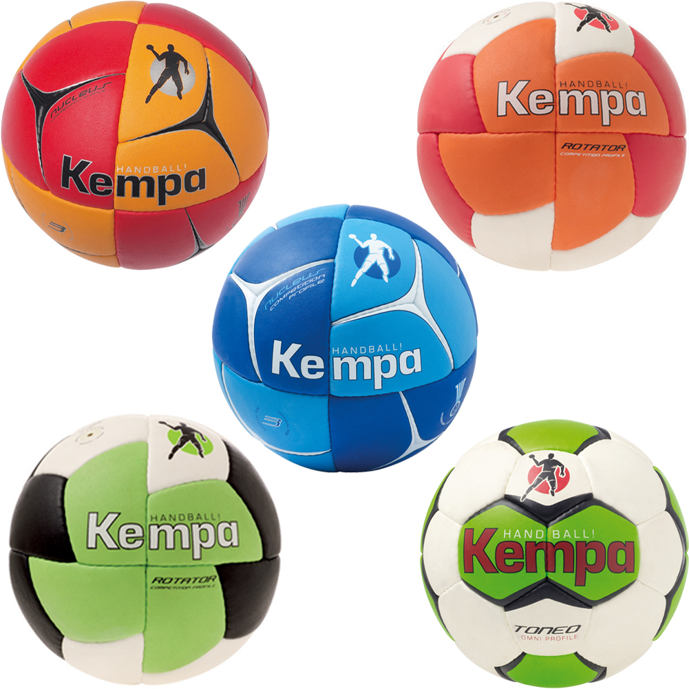 Ballon Handball Kempa Léo - Taille Mixte - Pour Entraînement Et Compétition - Matériau Résistant Résine