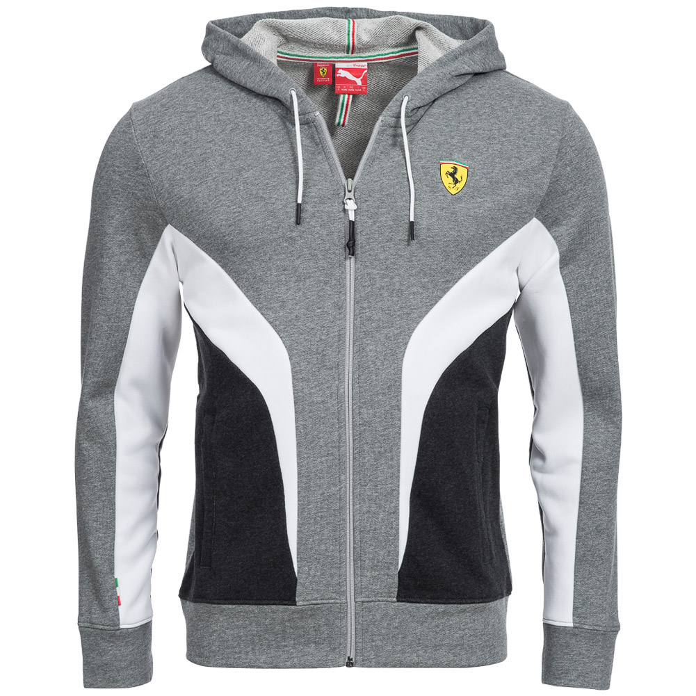 ferrari hooded men's sweat jacket