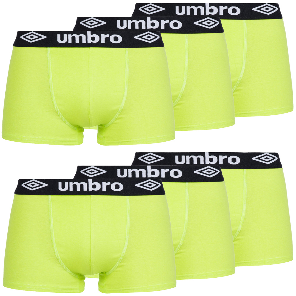 Umbro Homme 6è Boxer Uni Slip Caleçon Boxers Sousvêtements Set S M L