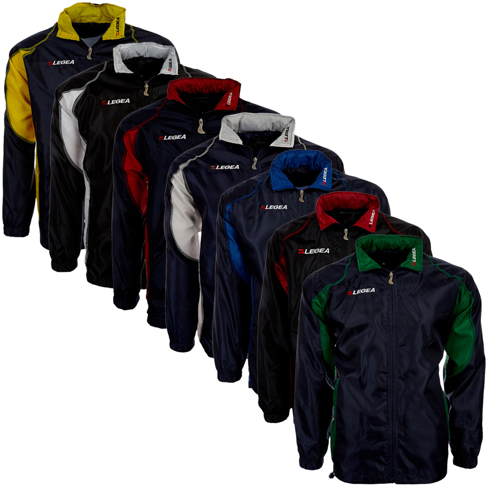 LEGEA Football Rain Jacket STORM Team Wear 3xs 2xs Xs S M L Xl 2xl New
