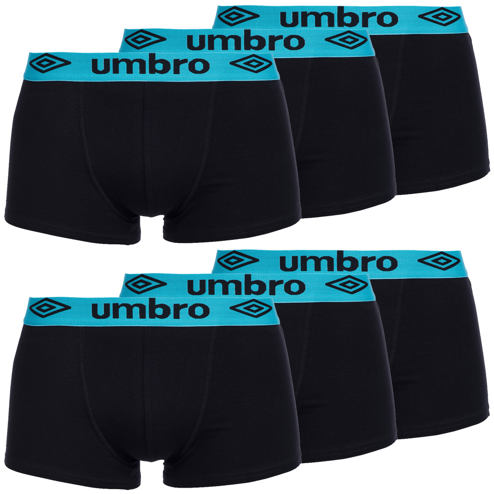 Umbro Homme 6è Boxer Uni Slip Caleçon Boxers Sousvêtements Set S M L