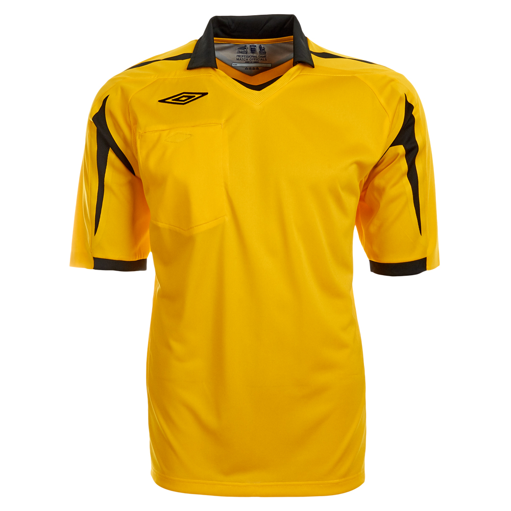 Umbro Schiedsrichter Trikot Referee Jersey Herren Shirt M L XL 2XL 3XL neu