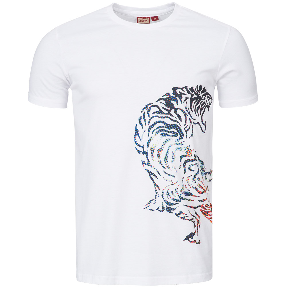 onitsuka tiger t shirt fille argent