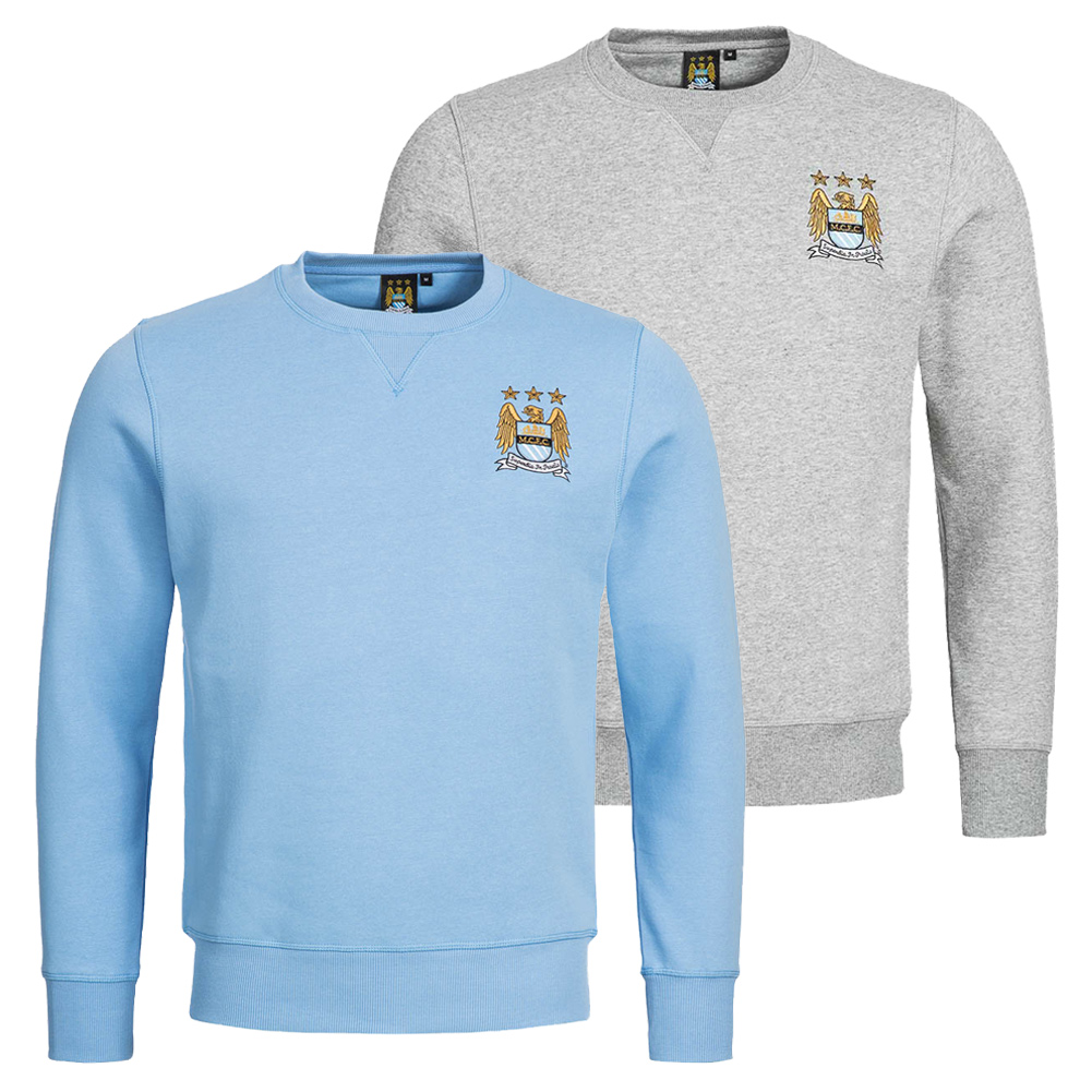 Manchester City FC Crew Sweatshirt Man city Citizens Sweater Men's MCFC | eBay