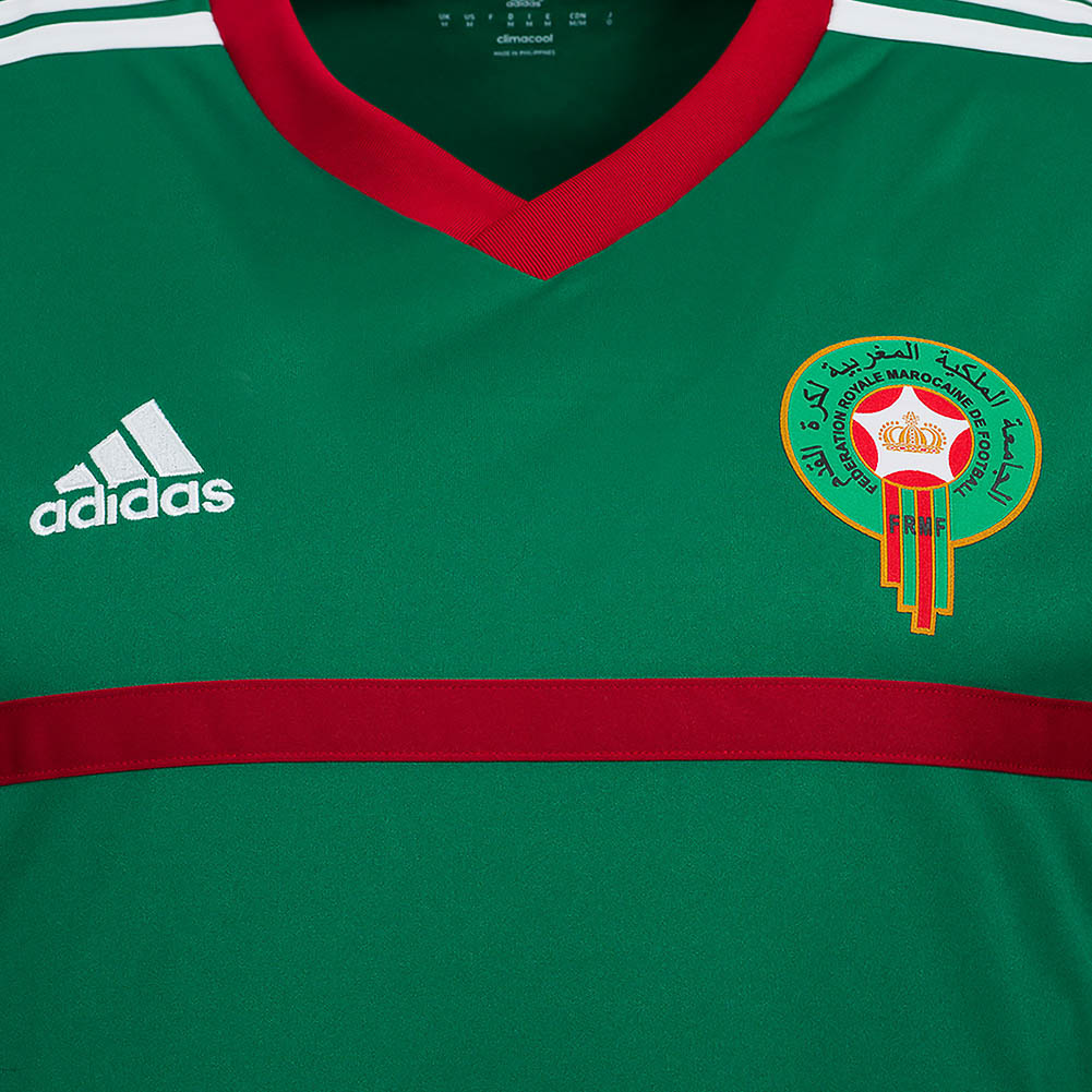 Marokko adidas Herren Trikot Heim Auswärts Herren Größe M L XL 2XL