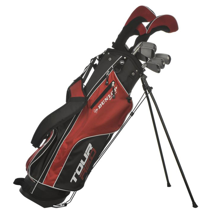 Dunlop Tour Red Golfset Graphit Stahl 16tlg. RH LH Golf Set