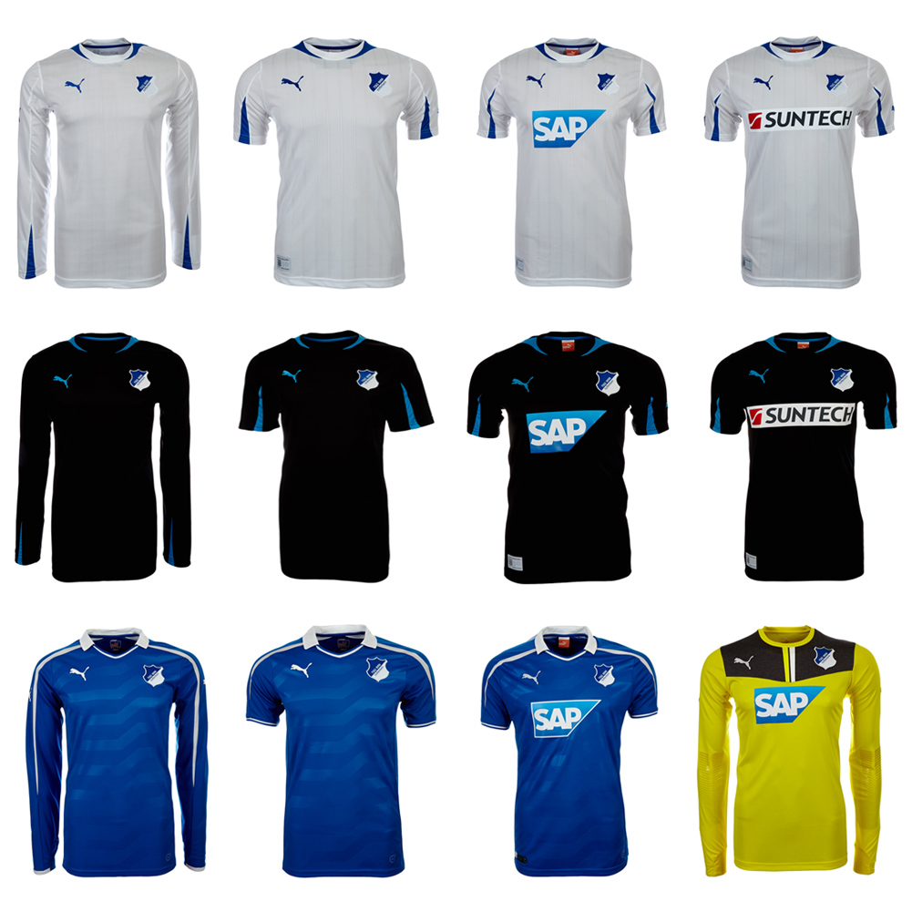Lotto Kinder//Herren Shirt TSG 1899 Hoffenheim Training Jersey schwarz  SAP