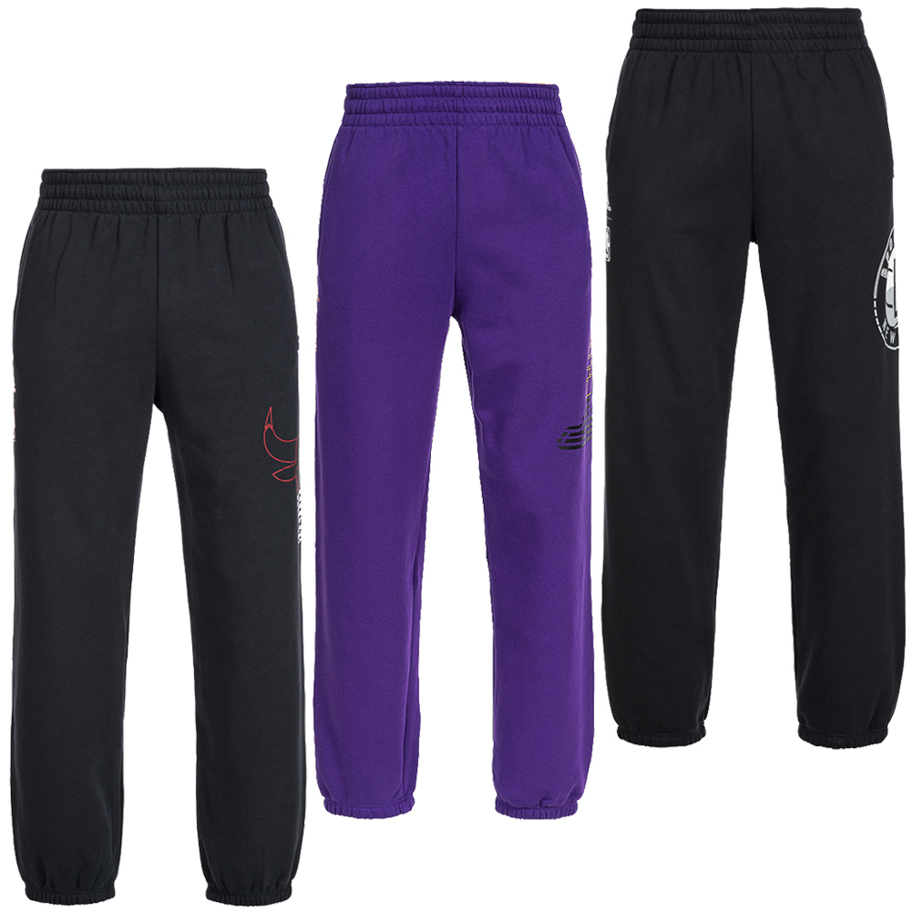 NBA adidas Men'S Track Pants Sweat Pants Lakers Bulls Nets Trousers S ...