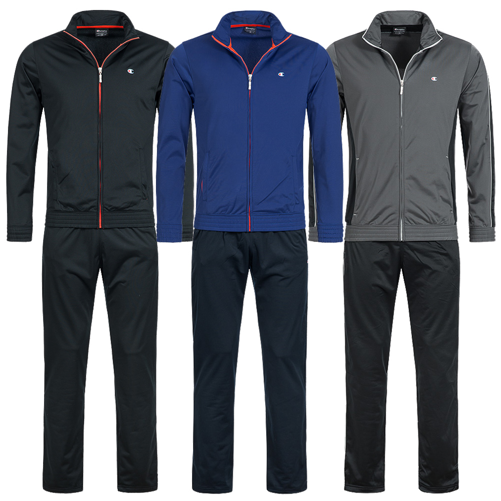 Champion Tracksuit Mens Training Suit Leisure Sports Suit Trackies new | eBay