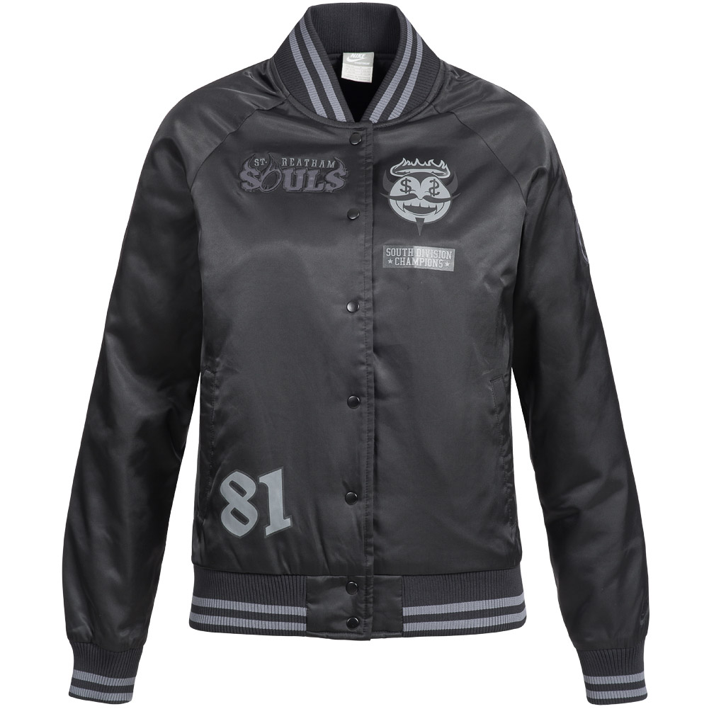 Baseball Casual Bomber Jacket Ward Nike Mark Ladies Jacket QhdCxrts