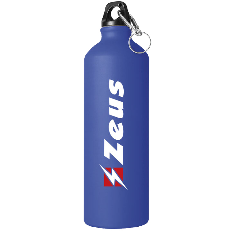 Фляжка Zeus Aluminium Fitness Training Sport Trinkflasche 075л-08л blau gelb schwarz 2390₽
