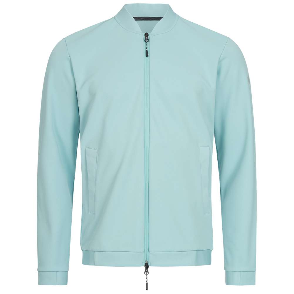 New Mens Designer Bomber Jacket Summer Harrington Coat Collar Neck Zip Striped