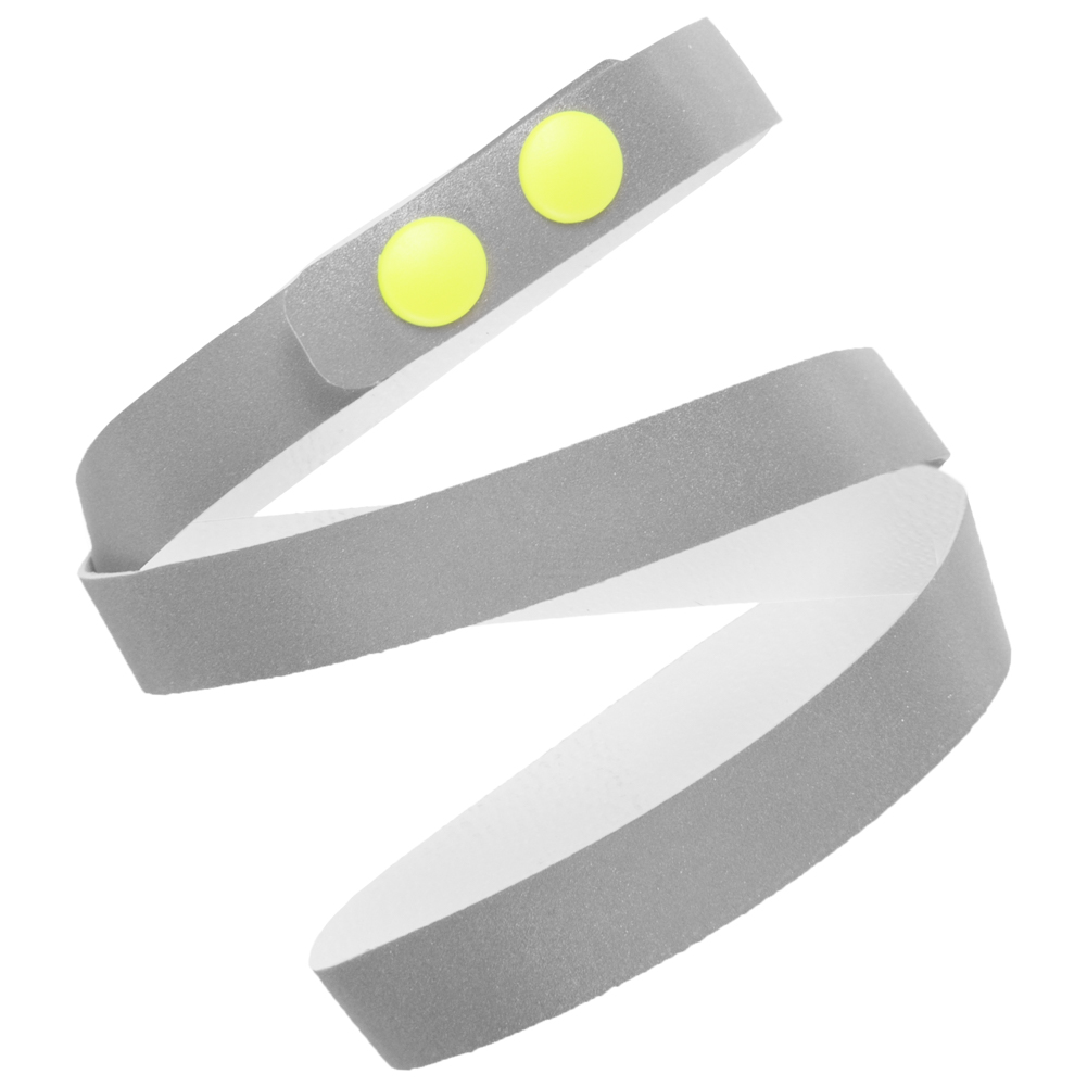 BROOKS Bolt Reflections Мужской фитнес-браслет для бега трусцой Оголовье Серебристое Новое 2190₽