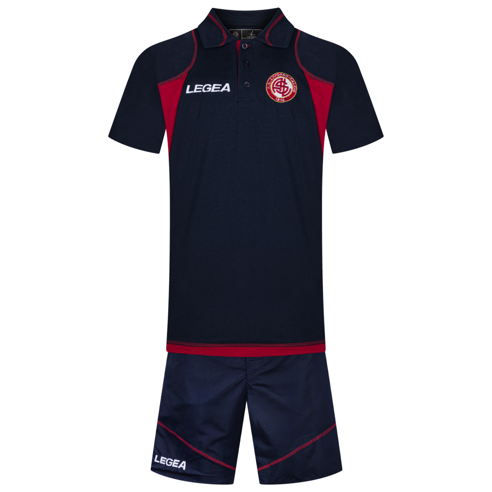 Albanien Legea Herren Fußball Fan Trainings Heim Trikot-Set rot schwarz neu 