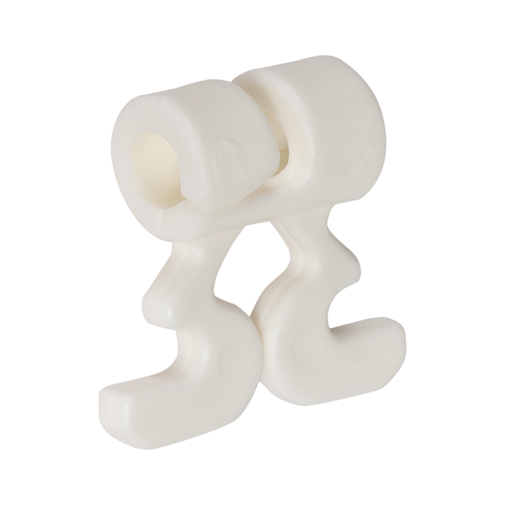 Spalding Bask-Korb Smart Clip – 12er Set, Kunststoff, Zum Befestigen Des Netzes Am Korb