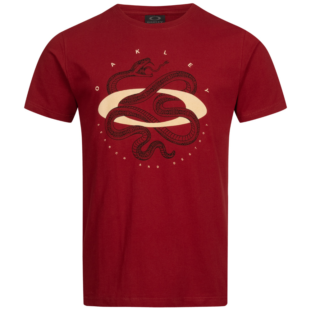 Футболка Oakley Always Serpent First Flames Herren Fitness Sport Basic neu 7190₽