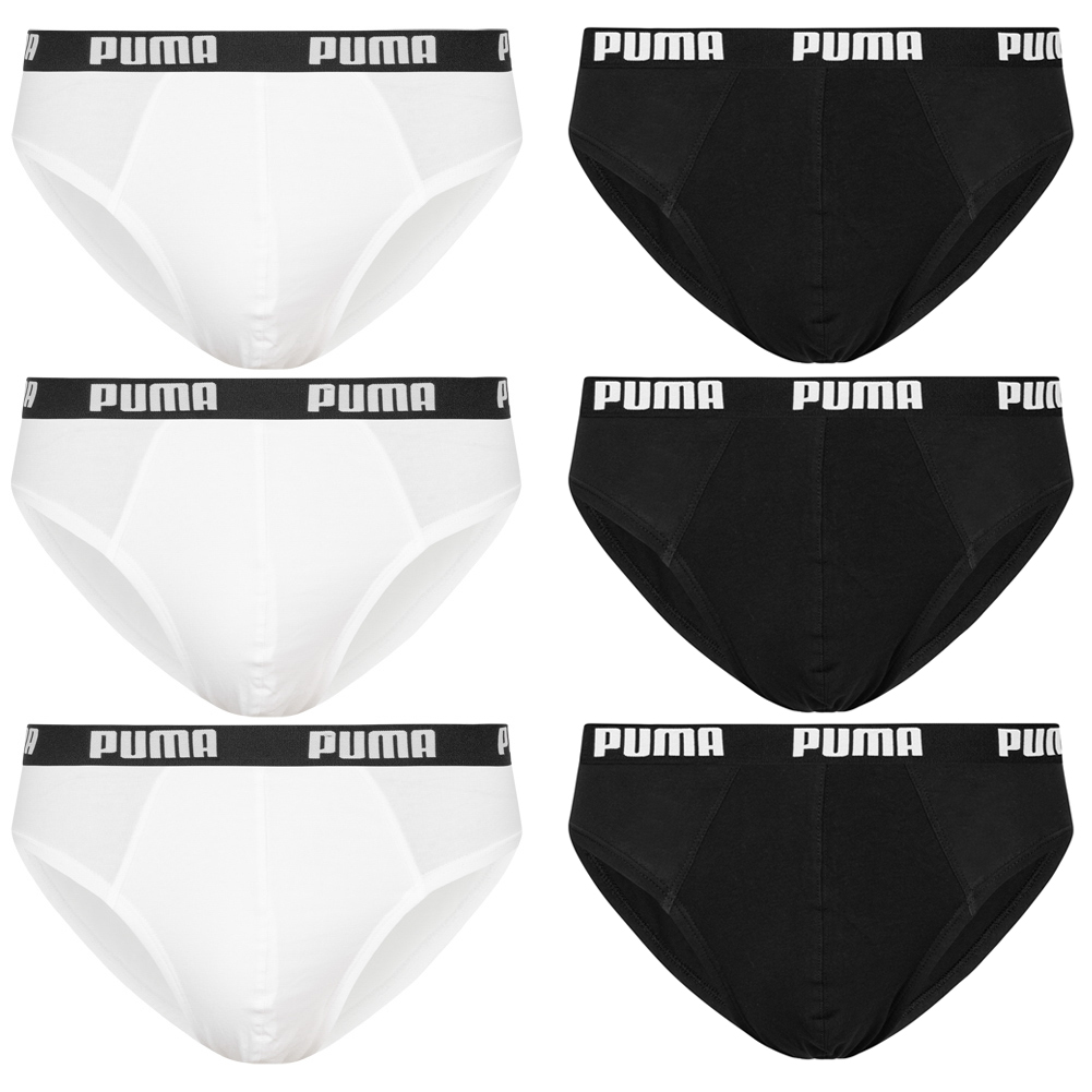 Мужское модное нижнее белье PUMA Basic Letter, трусы-боксеры, 6 упаковок, 521030001, Новинка