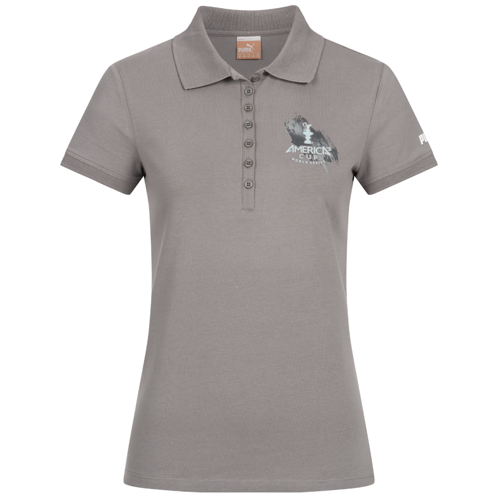 Футболка-поло Damen Bootsport Kurzarm с логотипом PUMA Americas Cup ACEA 562915 neu