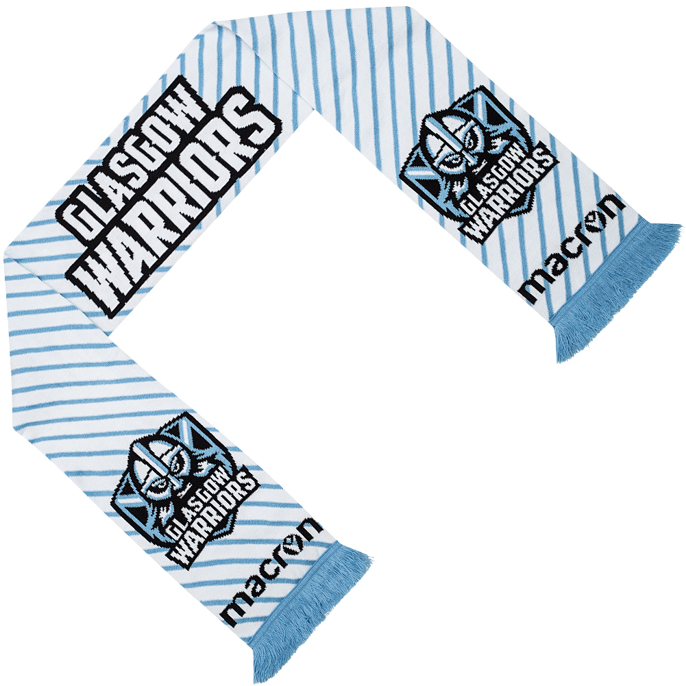 Glasgow Warriors Macron Фанат регби для отдыха на зимнем шарфе Stadium 5811234 Синий Новый 2190₽