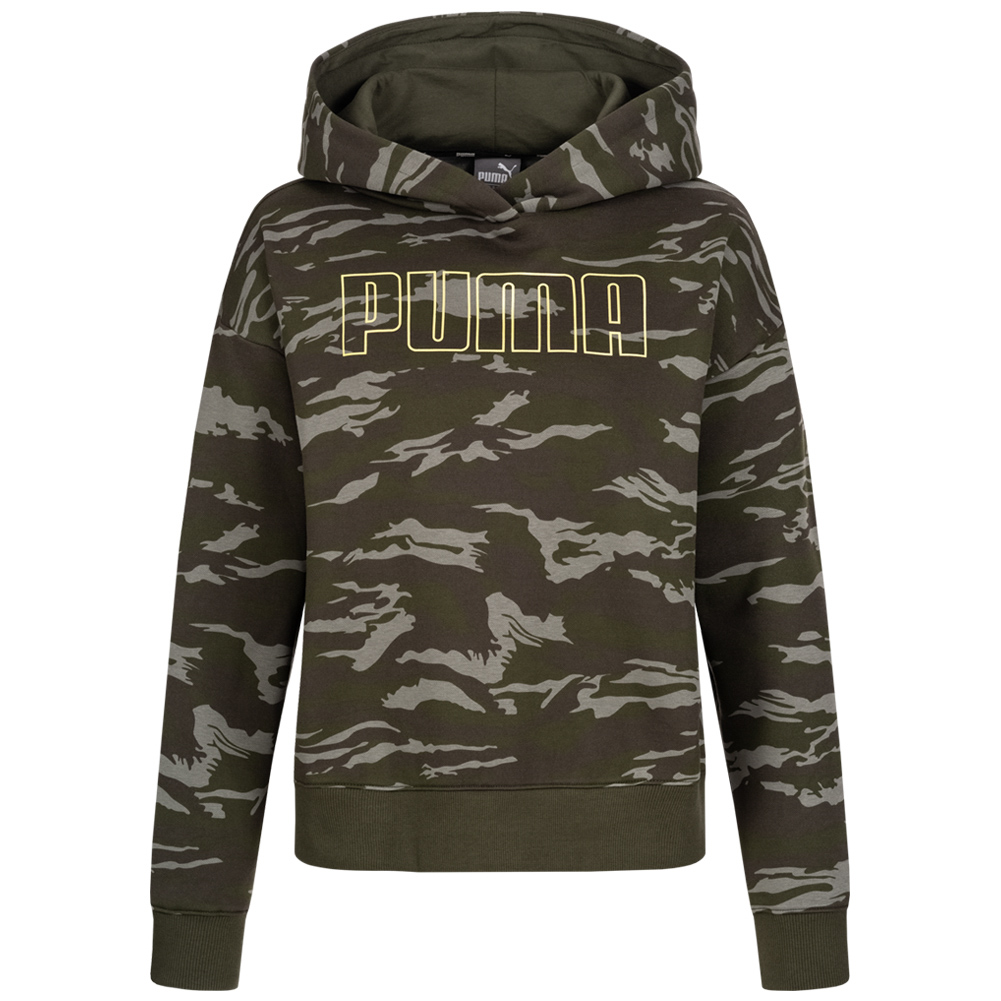 Puma Camo Cropped Women's Casual Hoody 