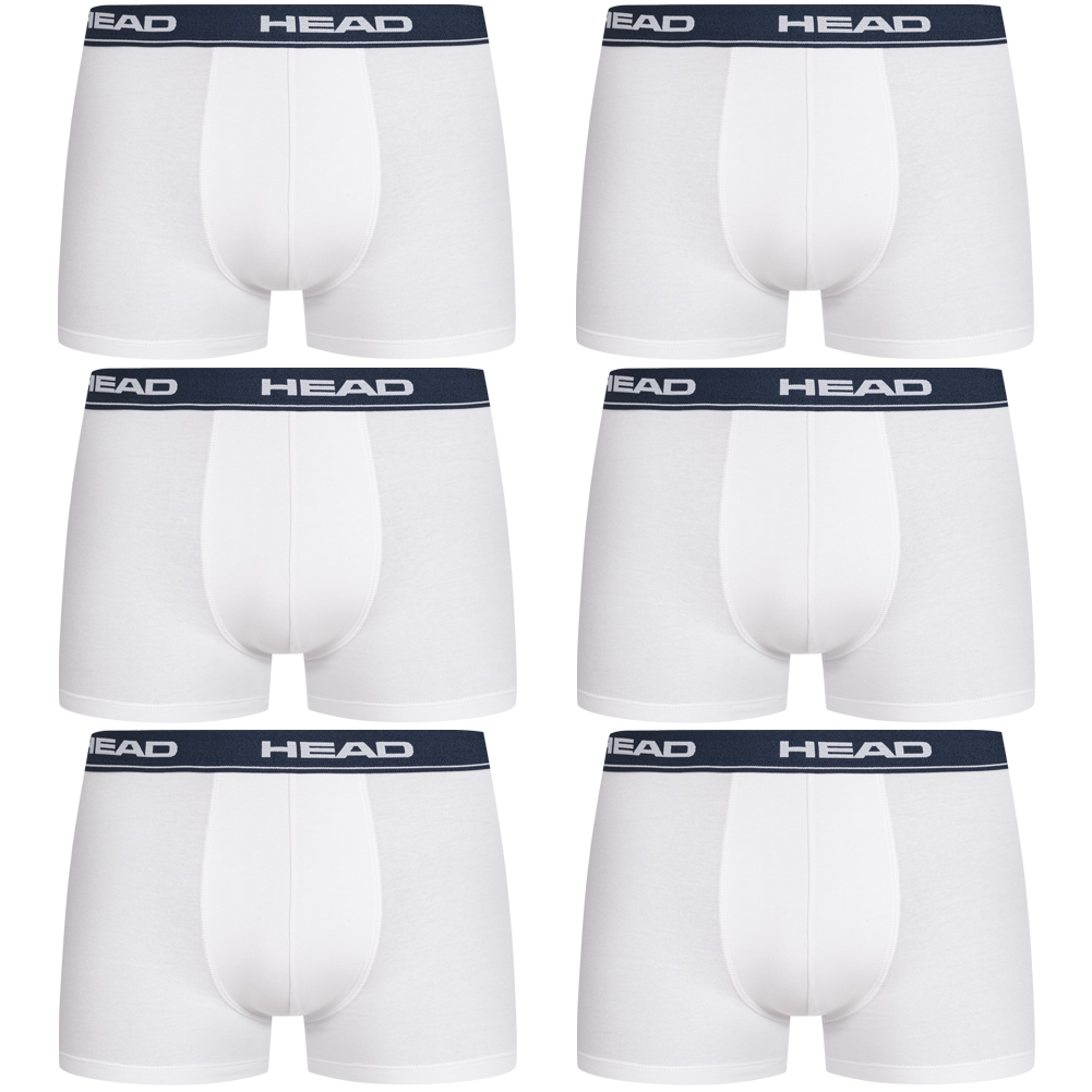 Трусы-боксеры Head Basic Herren Mode Unterwäsche Unterhose, 6 шт., 891003001 neu
