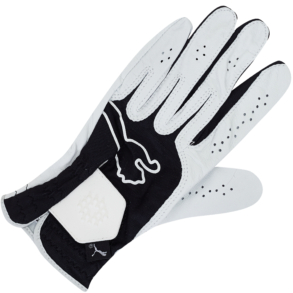 Amy Sport Golfhandschuhe Aus Leder Mit Ballmarker – Für Linkshänder, Allwetter-Griff, Größen S Bis XL