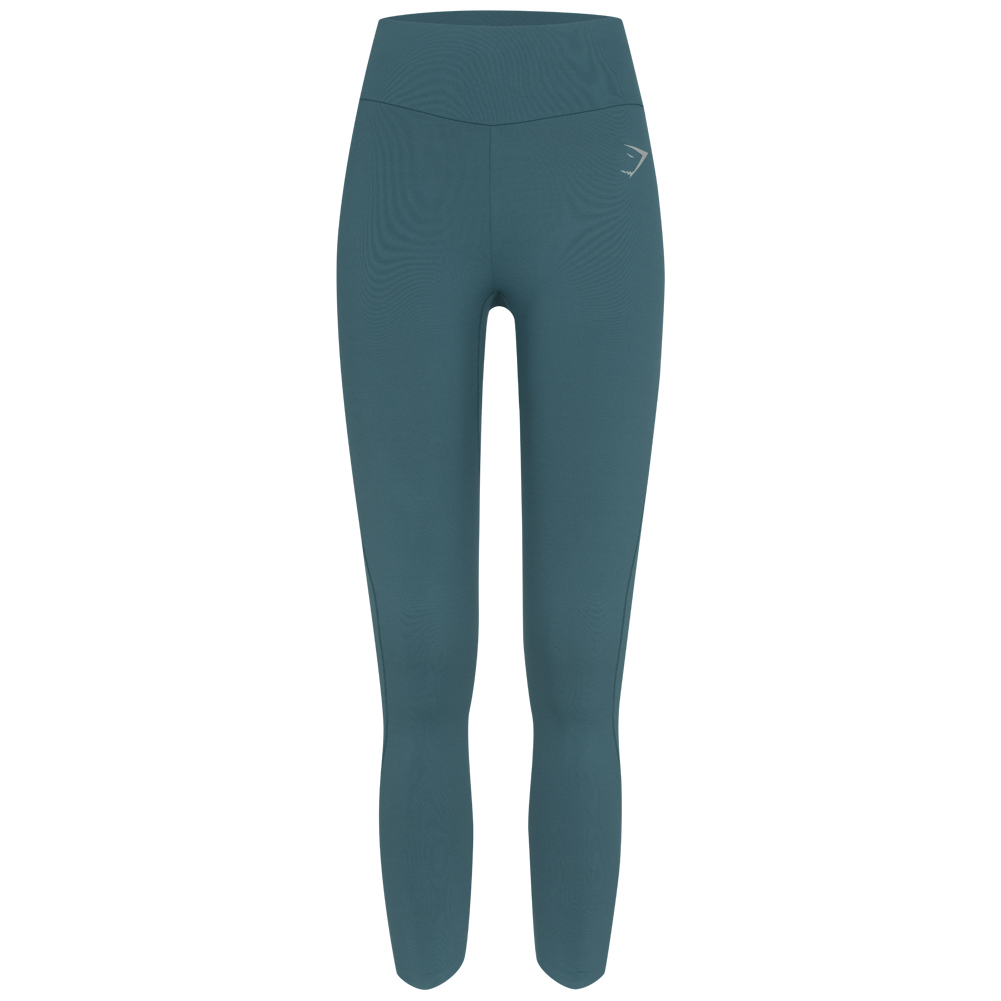 Gymshark Speed Damen Leggings B1A1Y-GBBC-BZ1 Grau Blau neu - Bild 3 von 3