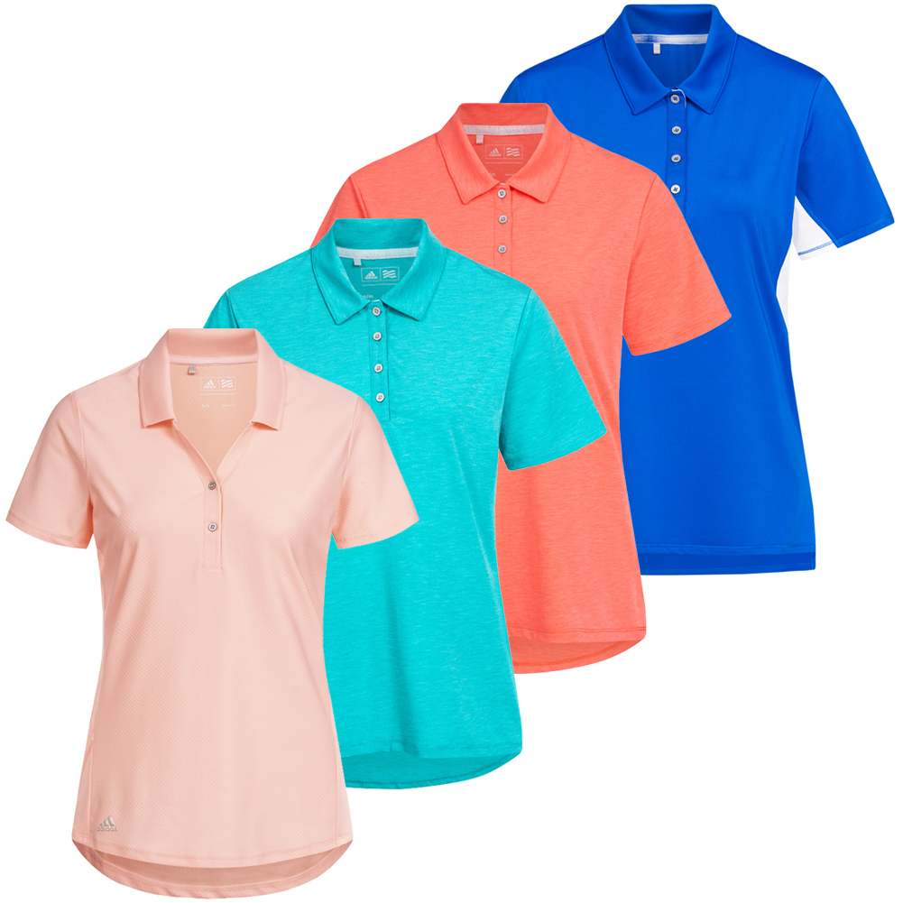 ladies adidas golf shirts