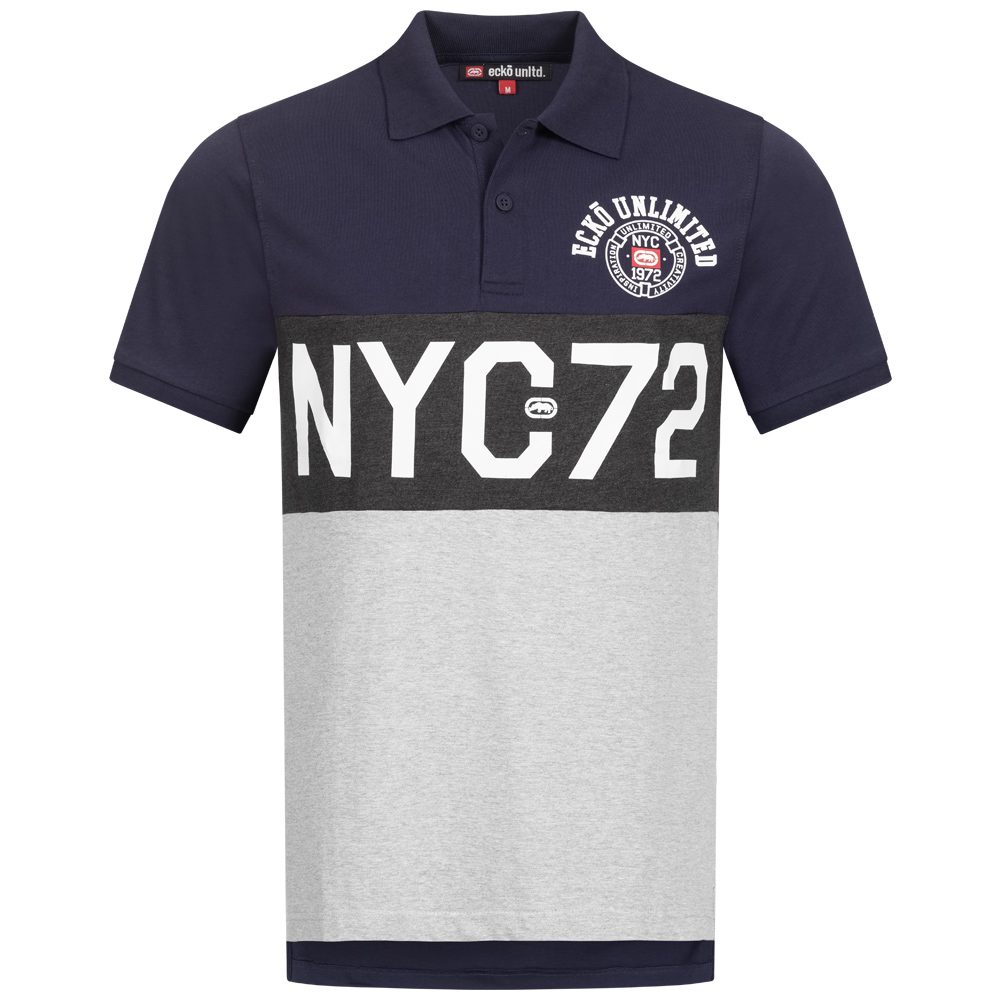 Ecko Unltd. Premium Midliner Hombre Casual Moda Manga Corta Polo Nuevo - Imagen 7 de 7
