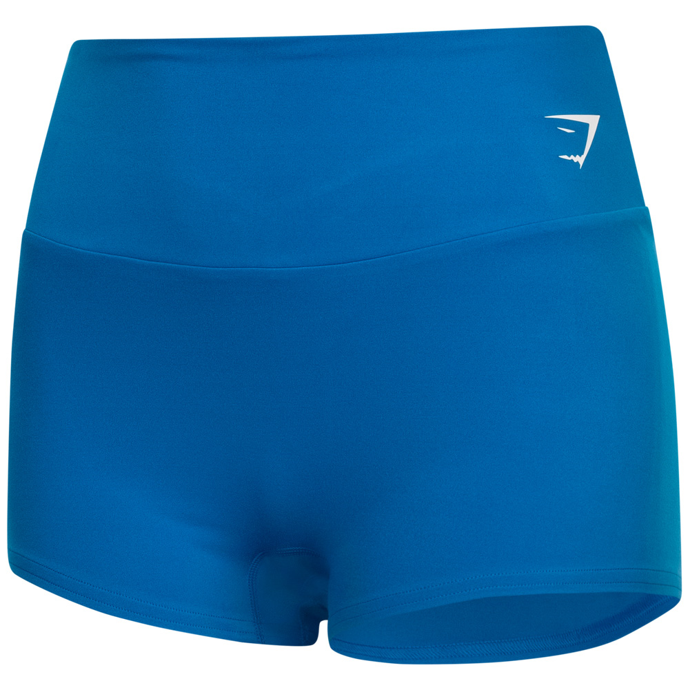 Gymshark Training Quad Damen Fitness Sport Shorts GLSH4719 grün blau orange  neu