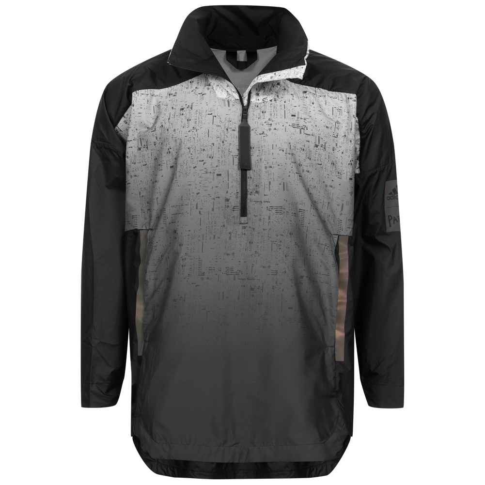 мужская походная парка adidas MyShelter Parley RAIN.RDY, цвет черный, бежевый, Новая