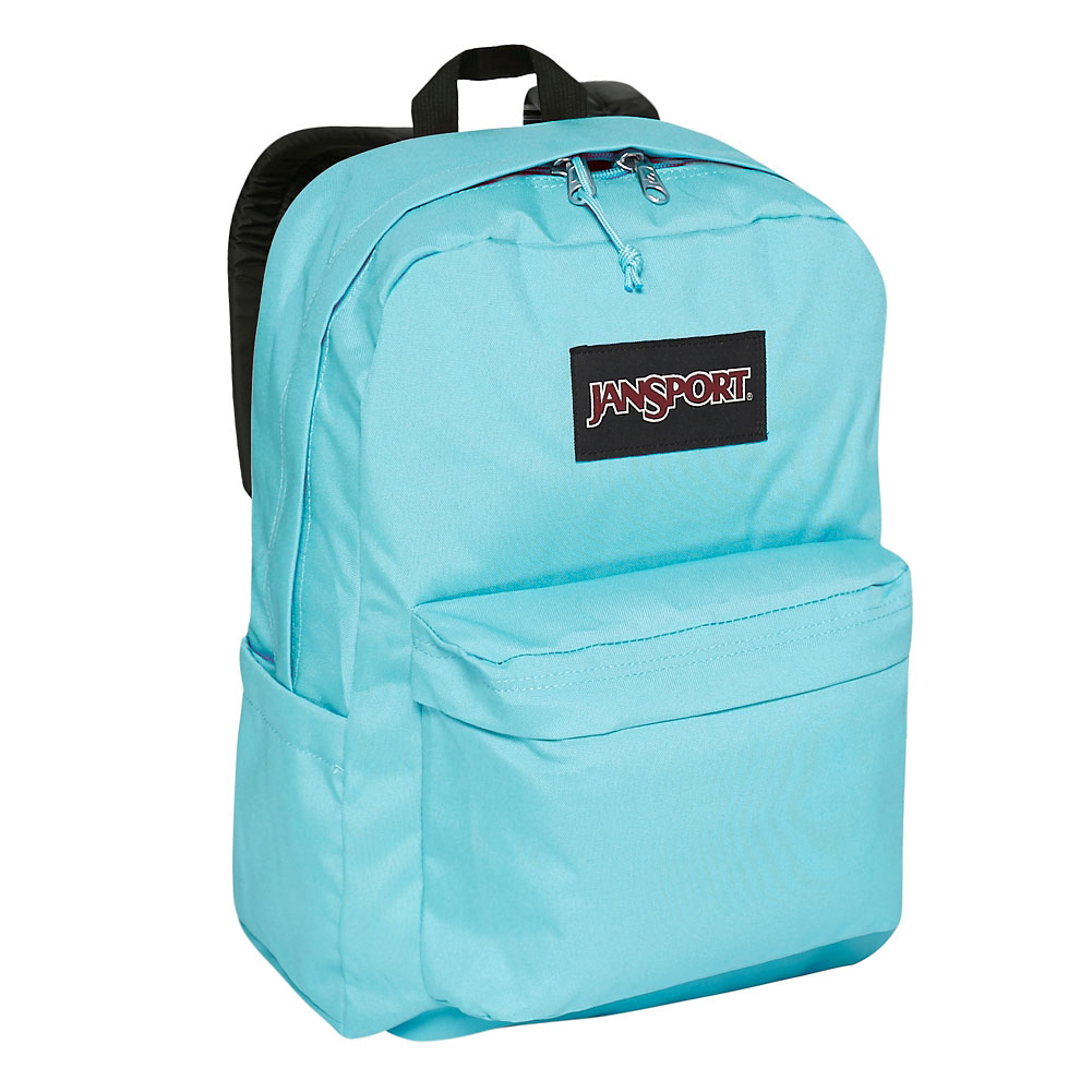 JANSPORT Superbreak Plus Унисекс Открытый Походный Повседневный рюкзак Синий Розовый Новый