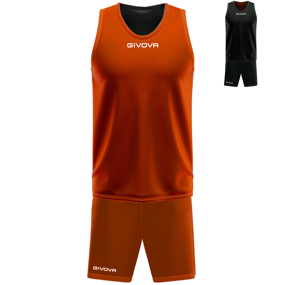Givova Kit Double Basketball Wende Herren Trainings Set Trikot + Shorts KITB03 - Bild 9 von 9