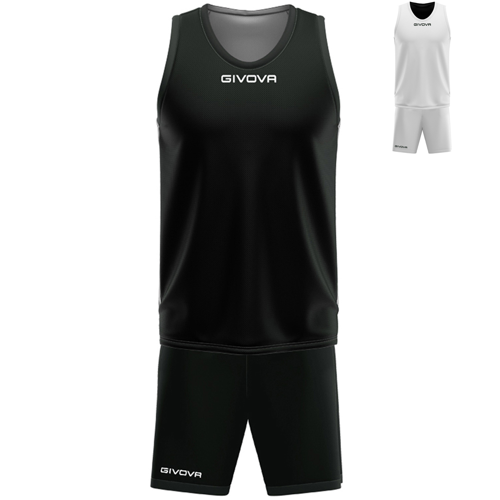 Givova Kit Double Basketball Wende Herren Trainings Set Trikot + Shorts KITB03 - Bild 4 von 9