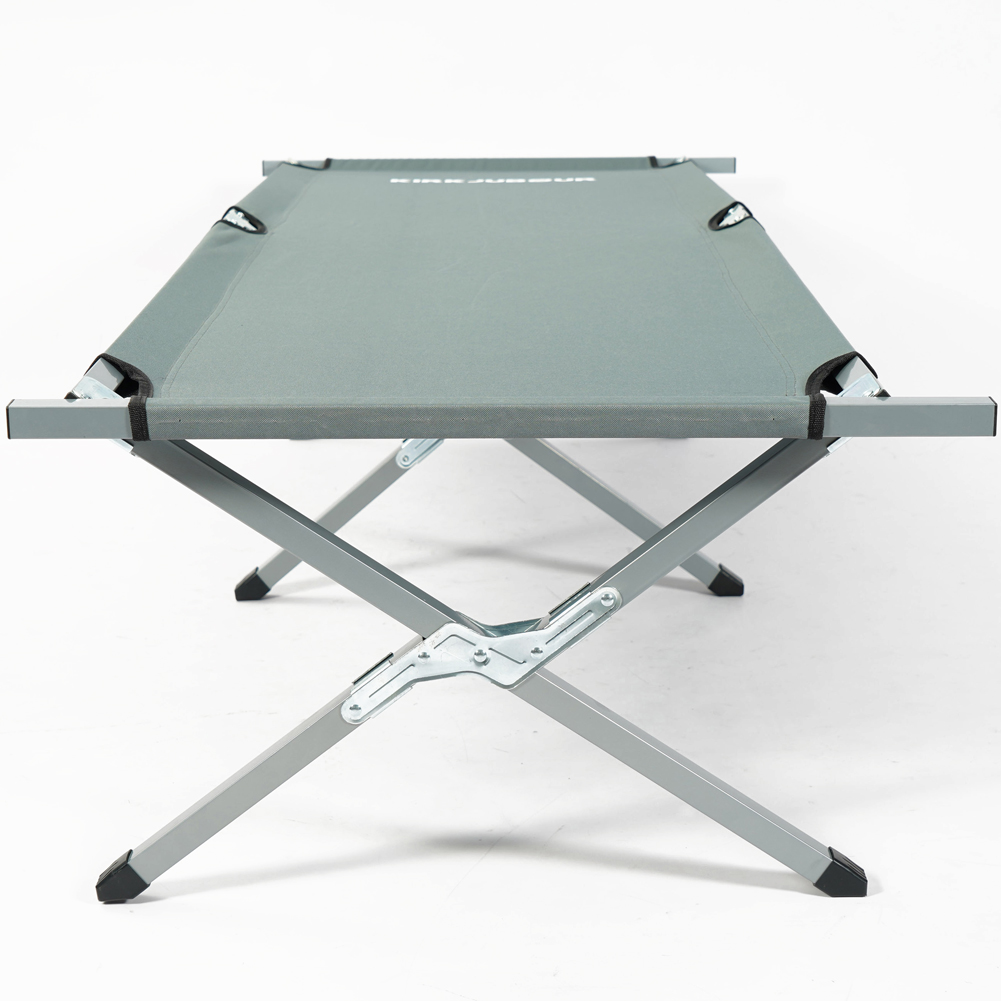 Sedia da campeggio pieghevole con schienale verde