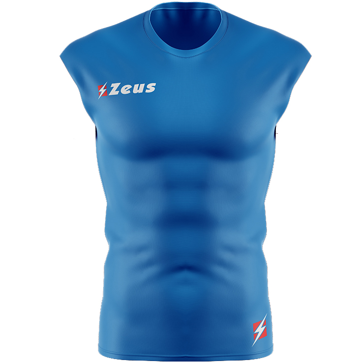 Zeus Fisiko Baselayer Ärmelloses Herren Fußball Fitness Funktionsshirt neu