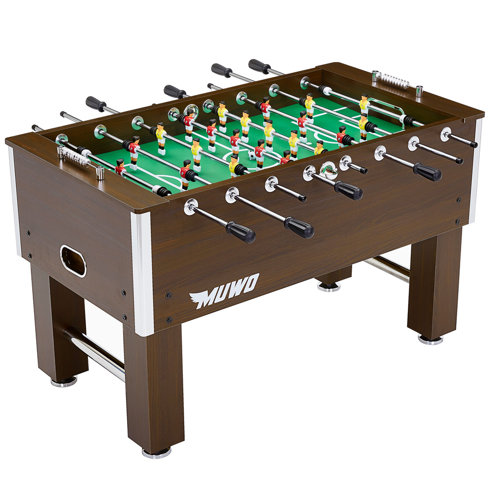 Кухонный комбайн MUWO Finale Premium Tischkicker 50 кг 140 x 76 см schwarz braun neu