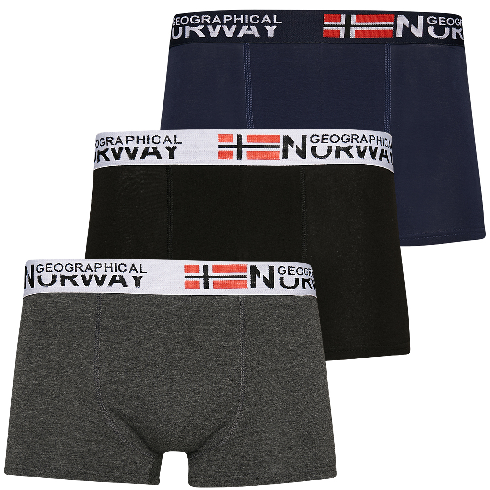 Географическое положение Норвегия: Мужские трусы-боксеры Herren Mode Männer Unterwäsche 3er-Pack neu