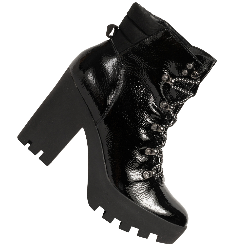 Calvin Klein Jeans Sharla Damas Plataforma Mode Botines Re9770bbk Negro Nuevo Ebay