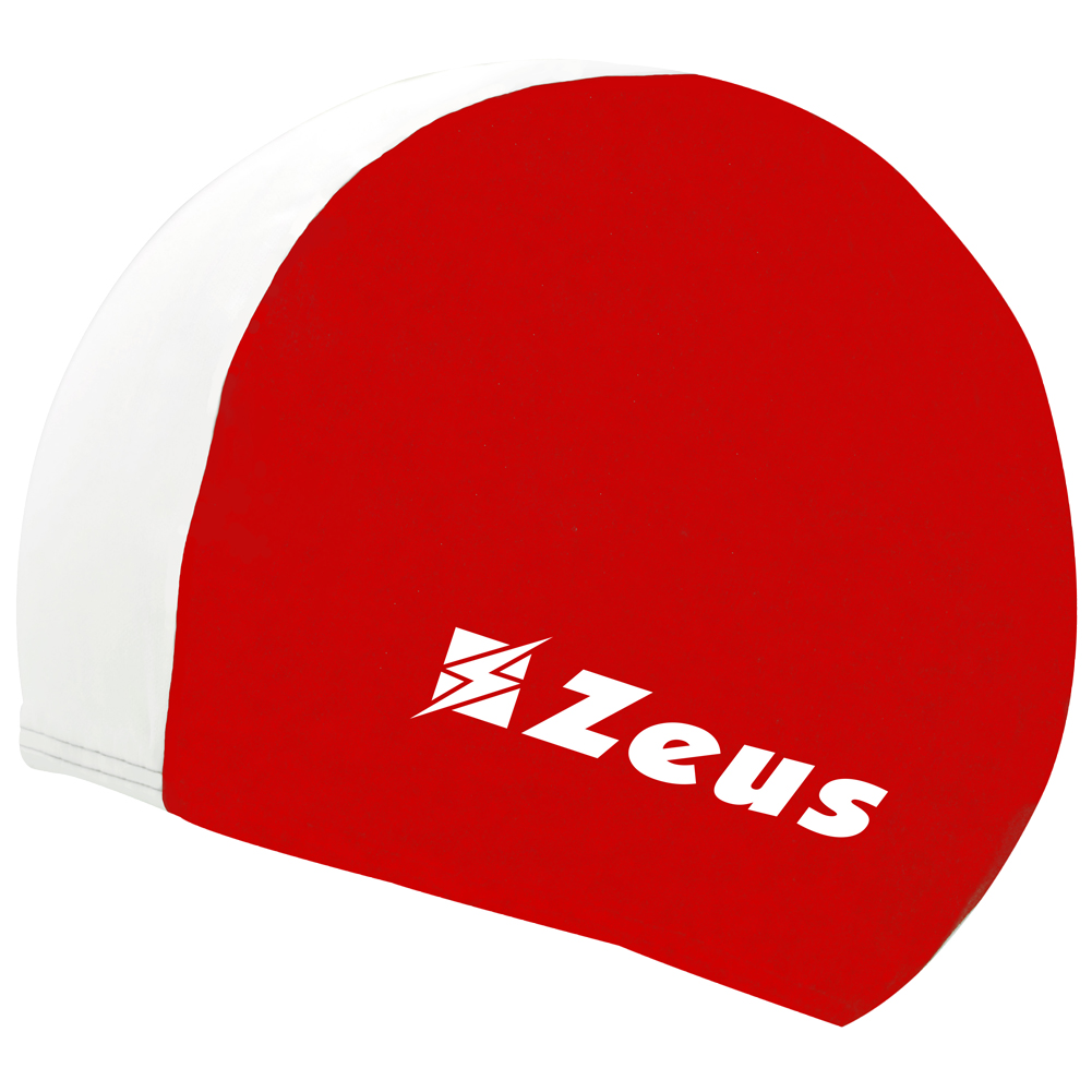 Zeus Damen Herren Sport Schwimmen Badekappe Bademütze rot blau schwarz weiß neu