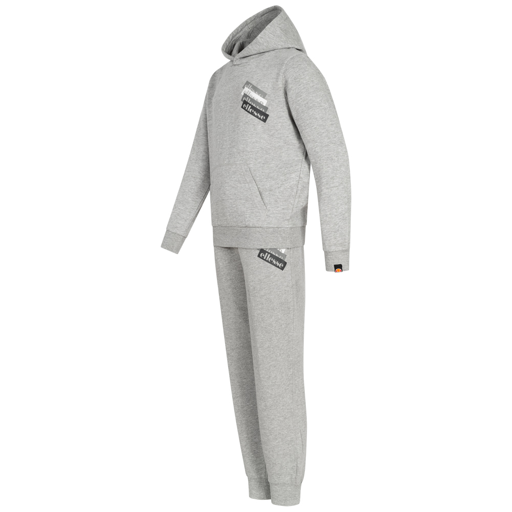 Ellesse Moyer Niños Chicos Conjunto De Chándal S3Q17016-112 Gris