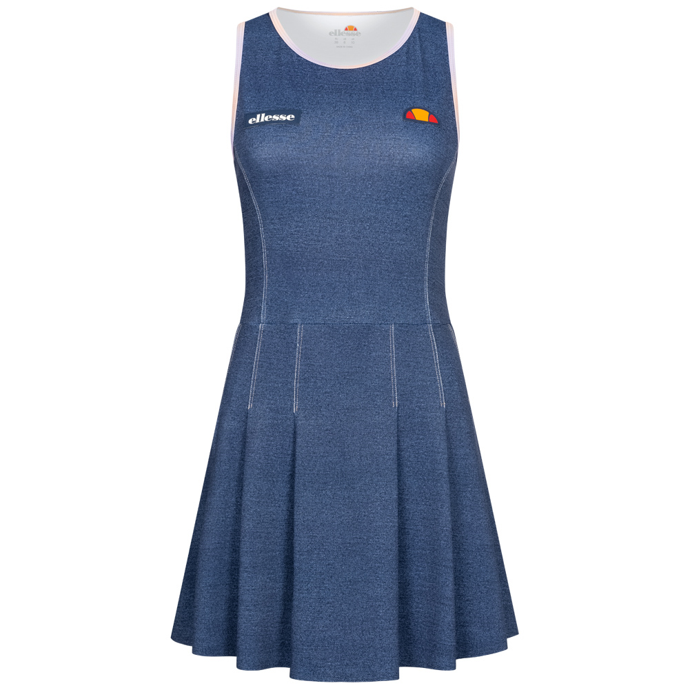 ellesse Arrossire Damen Спортивный костюм для тенниса Kleid SCN15396 blau mehrfarbig mix