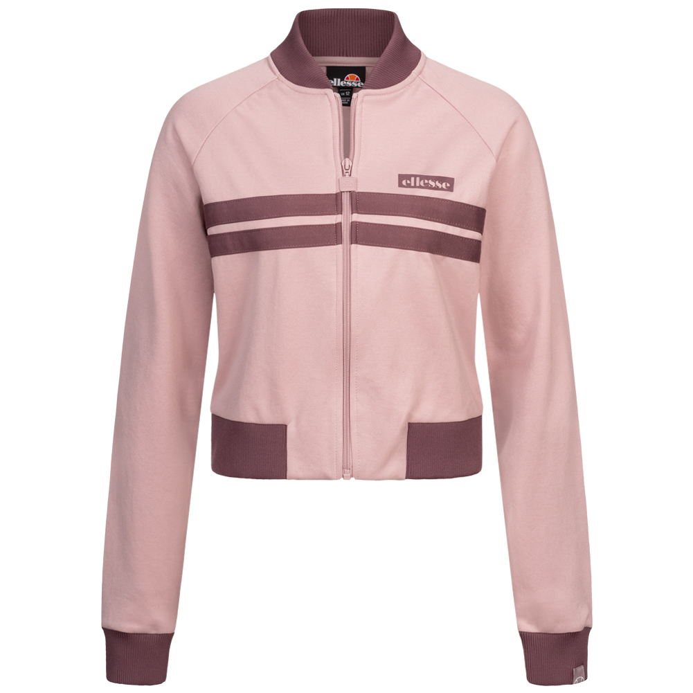 Ellesse Speale Women s Crop Fashion Casual Jacket Blue Pink SGM14181 New