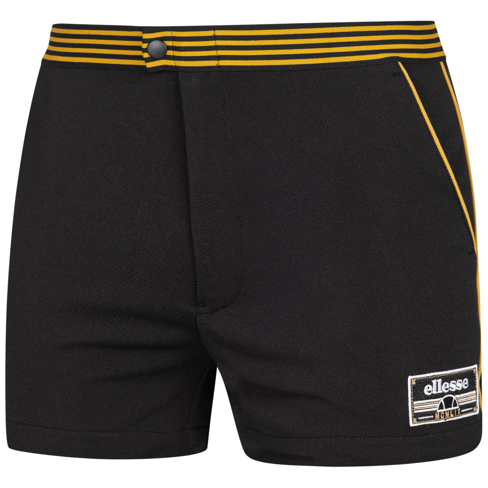 Ellesse Nadala Mens Sports Pants Retro Tennis Shorts White Black Pink Blue New