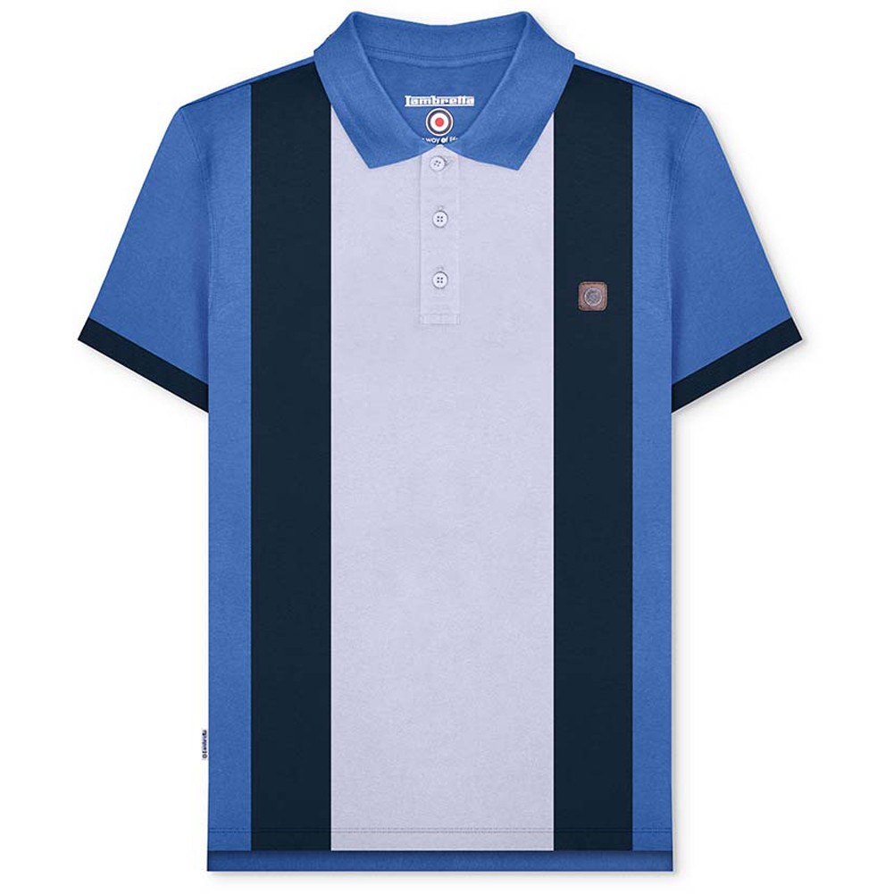 Lambretta Hombre Ocio Negocios Todos los días Moda Manga Corta Top Polo Nuevo - Imagen 41 de 52