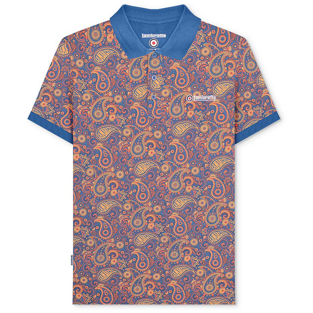 Lambretta Hombre Ocio Negocios Todos los días Moda Manga Corta Top Polo Nuevo - Imagen 48 de 52