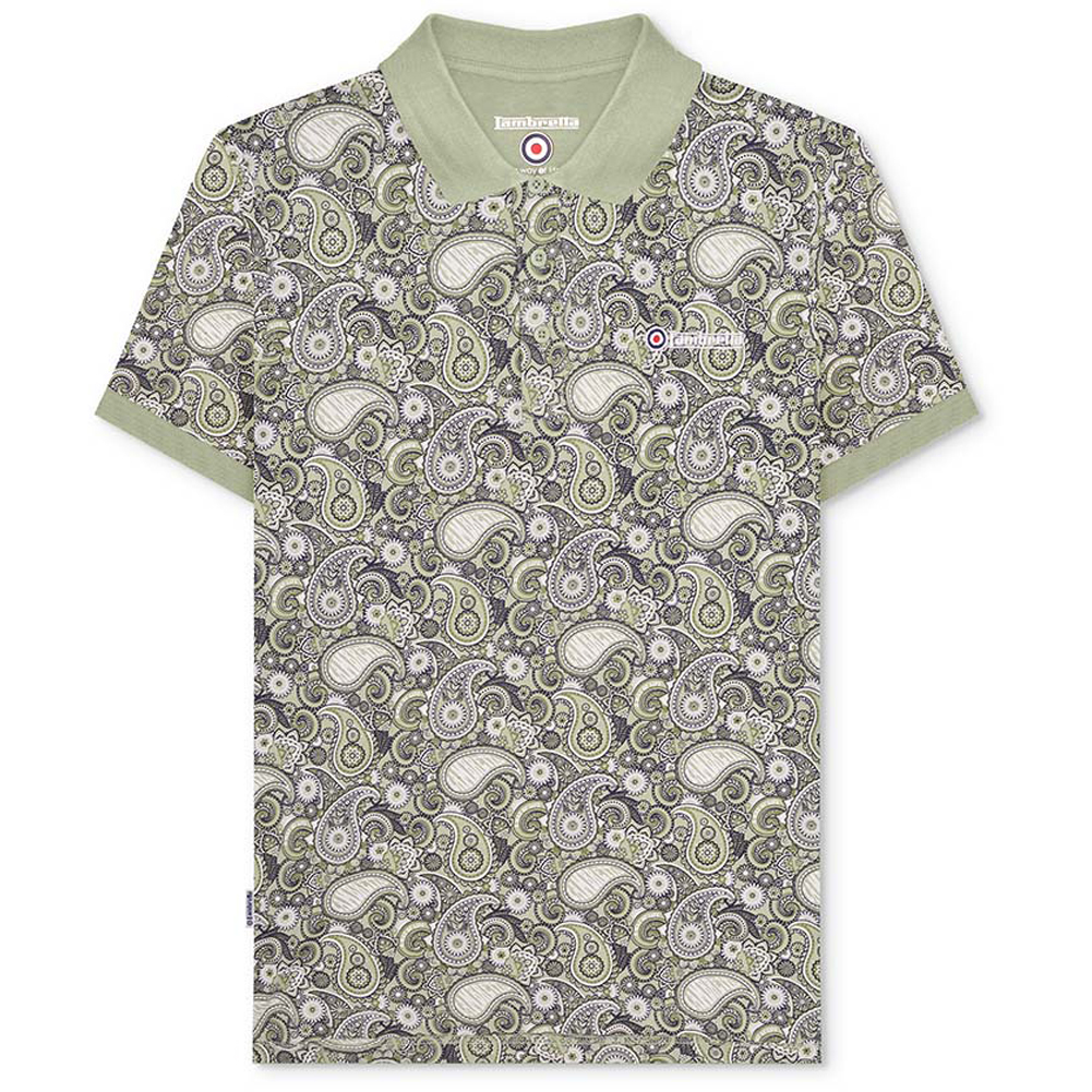 Lambretta Hombre Ocio Negocios Todos los días Moda Manga Corta Top Polo Nuevo - Imagen 16 de 52